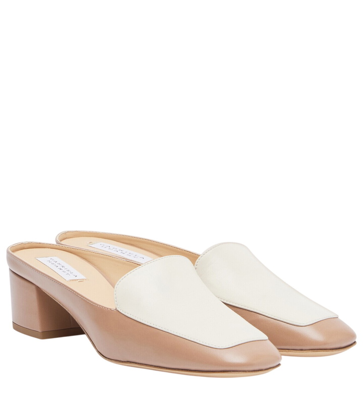 Photo: Gabriela Hearst Alena leather slingback pumps