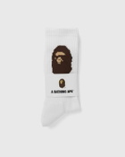 A Bathing Ape APE HEAD SOCKS White Men