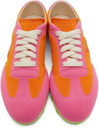 Marni Pink & Orange Pebble Sneakers