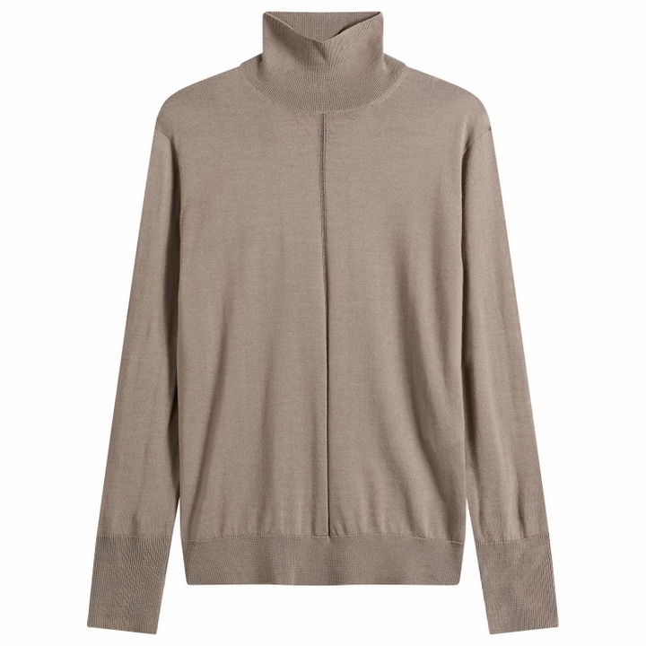 Photo: Studio Nicholson Women's Eide Long Sleeve Turtleneck in Taupe