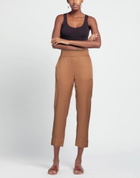 Alessia Santi Womens Pants Tan