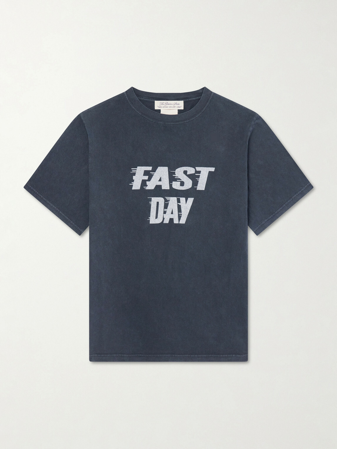 Remi Relief - Fast Day Printed Cotton-Jersey T-Shirt - Black