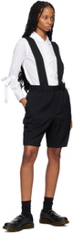 Comme des Garçons Girl Black Suspender Shorts
