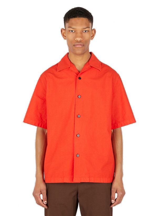 Photo: Classic Short Sleeve Shirt in Red