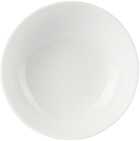 Misette White Grid Cereal Bowl Set, 4 pcs