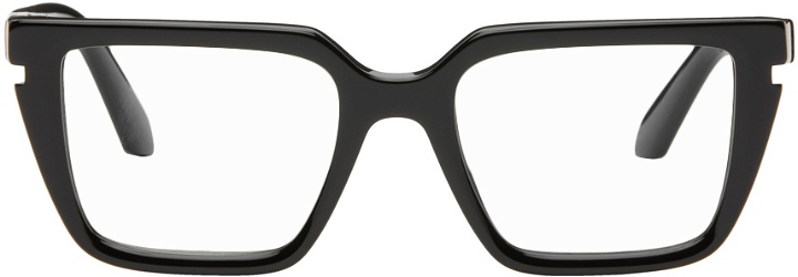 Photo: Off-White Black Optical Style 52 Glasses