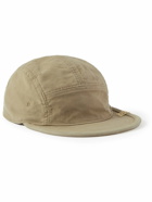 Visvim - Leather-Trimmed Cotton Baseball Cap