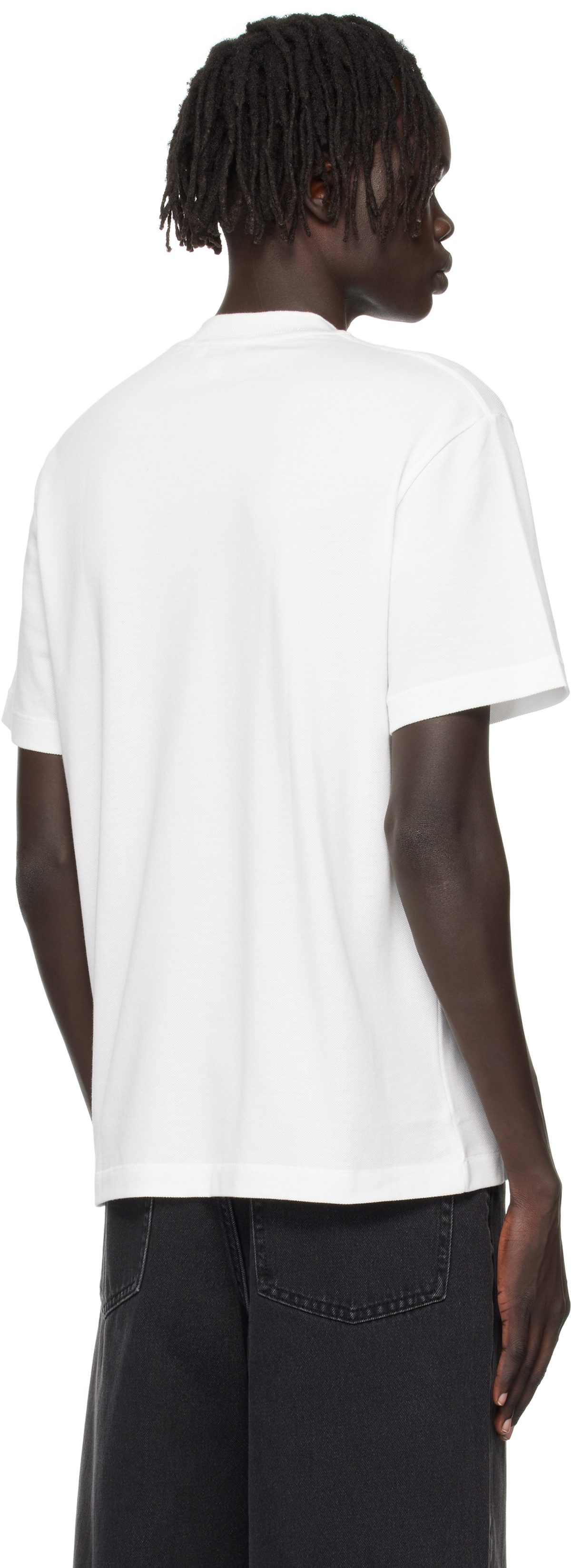 Lacoste White Back To Work Tier 0-1 T-shirt