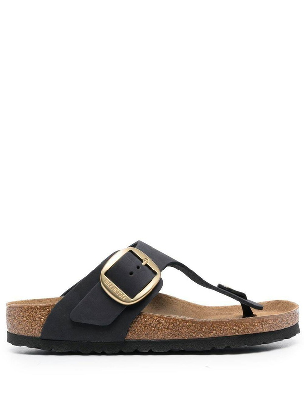 Photo: BIRKENSTOCK - Gizeh Leather Sandals