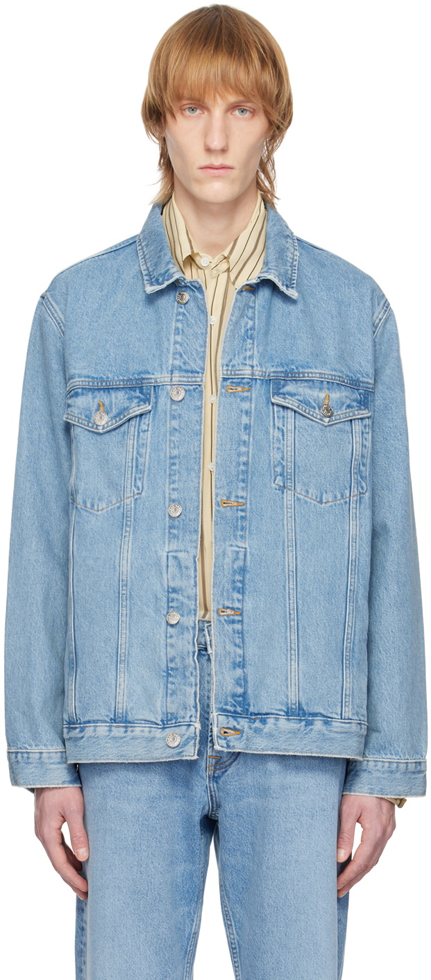 Samsøe Samsøe Blue Nicole Denim Jacket Samsøe Samsøe