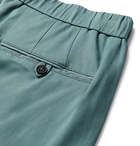 FRESCOBOL CARIOCA - Slim-Fit TENCEL Drawstring Shorts - Green