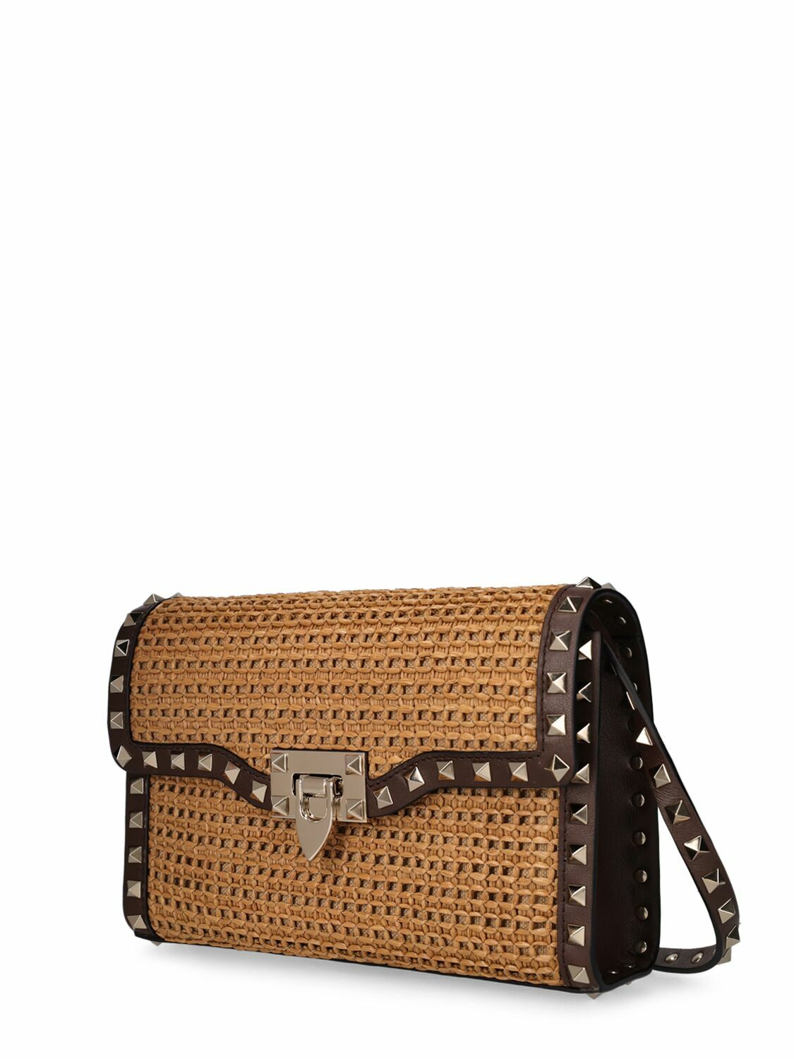 Garavani Raffia Rockstud Handbag main image 1