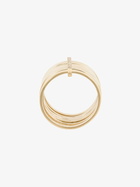Lizzie Mandler Fine Jewelry 18kt Gold '7 Day' Ring With Diamonds