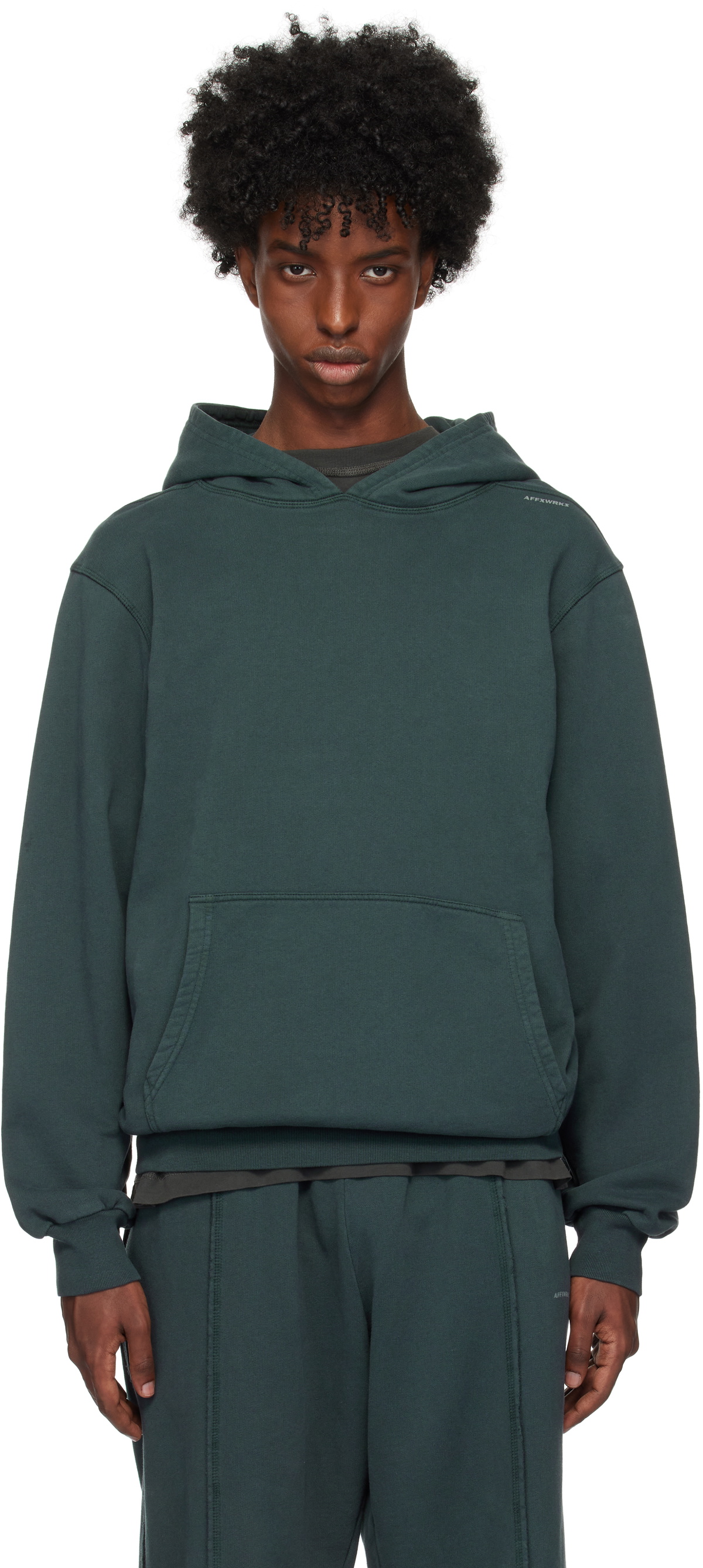 AFFXWRKS Green WRKS Hoodie