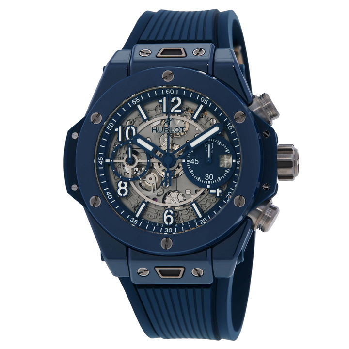 Photo: Hublot Big Bang Unico Petrol Blue Chronograph Automatic Watch 441.ES.5121.RX
