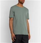 Lemaire - Ribbed Organic Cotton-Blend T-Shirt - Green