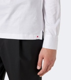 Kiton Cotton poplin polo top