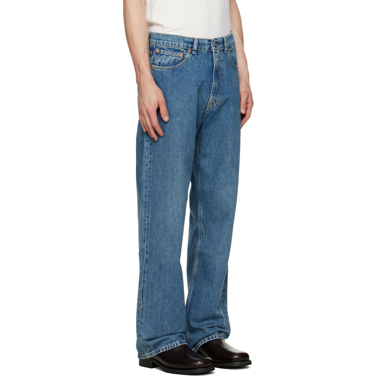 OUR LEGACY Blue Third Cut Jeans