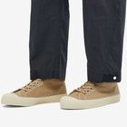 Novesta Men's Star Dribble Contrast Stitch Sneakers in Sezam/Beige