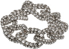 Isabel Marant Silver Funky Ring Chain Bracelet