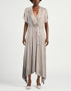 Peserico Womens Maxi dress Khaki