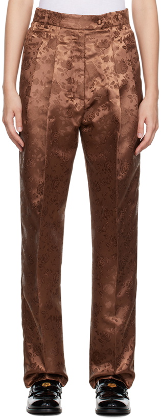 Photo: Tanner Fletcher Brown Clemence Floral Trousers