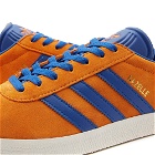 Adidas Men's Gazelle Sneakers in Bright Orange/Team Royal Blue