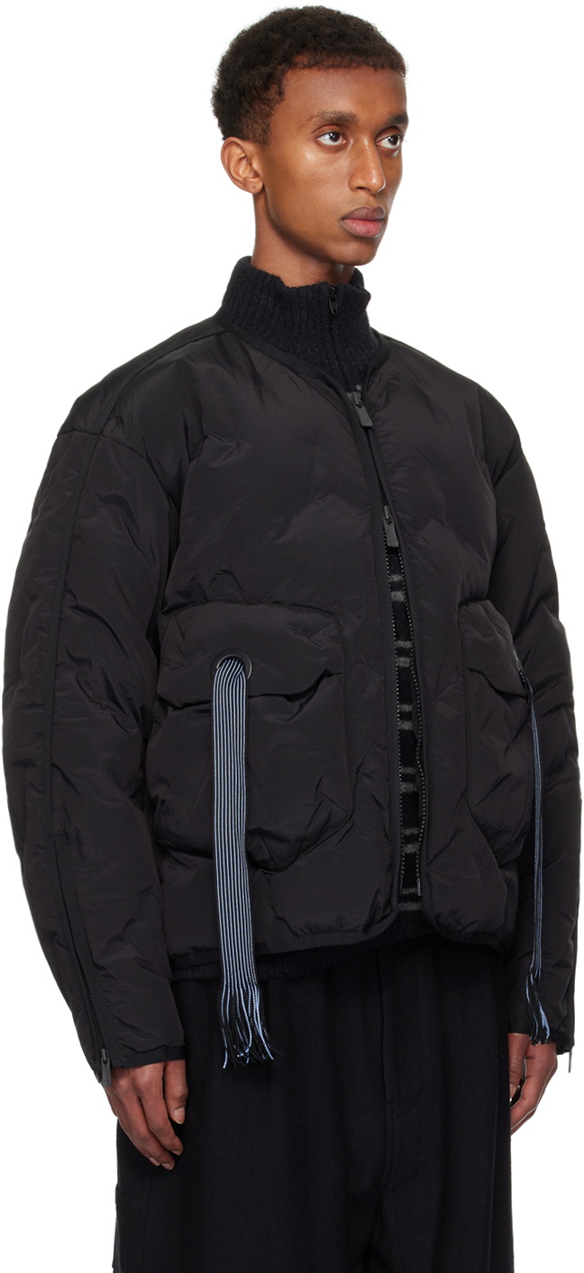 A. A. Spectrum Black Cyberen II Down Jacket A. A. Spectrum