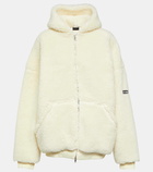 Balenciaga Outerwear faux-shearling hoodie