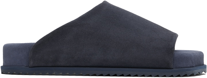 Photo: YUME YUME Navy Finn Slider Sandals