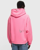 Erl Silver Printed Venice Hoodie Knit Pink - Mens - Hoodies