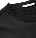 1017 ALYX 9SM - Printed Fleece-Back Cotton-Blend Jersey Sweatshirt - Men - Black