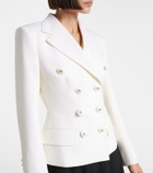 Dolce&Gabbana Double-breasted wool-blend blazer