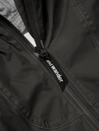 And Wander - Nylon Hooded Jacket - Black