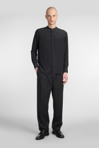 Laneus Pants In Black Wool