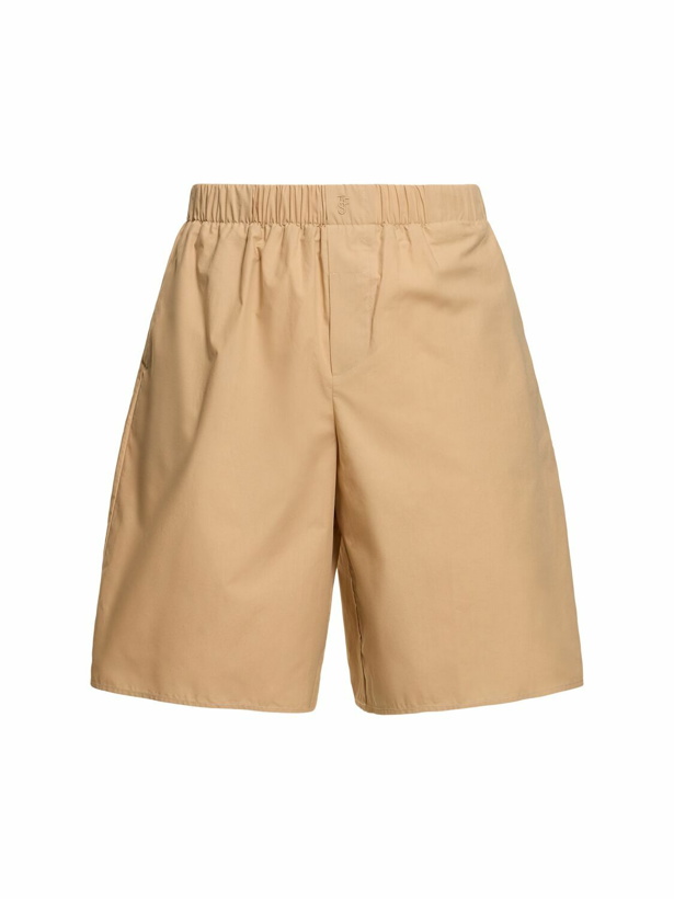 Photo: THE FRANKIE SHOP Cotton Jogging Shorts