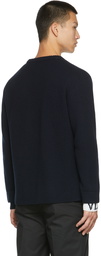 Valentino Navy Wool Sweater