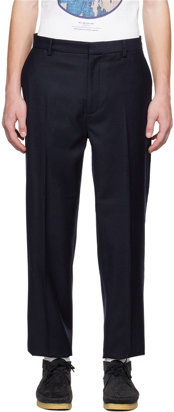 Photo: A.P.C. Navy Massimo Trousers