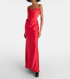 Vivienne Westwood Off-shoulder satin gown