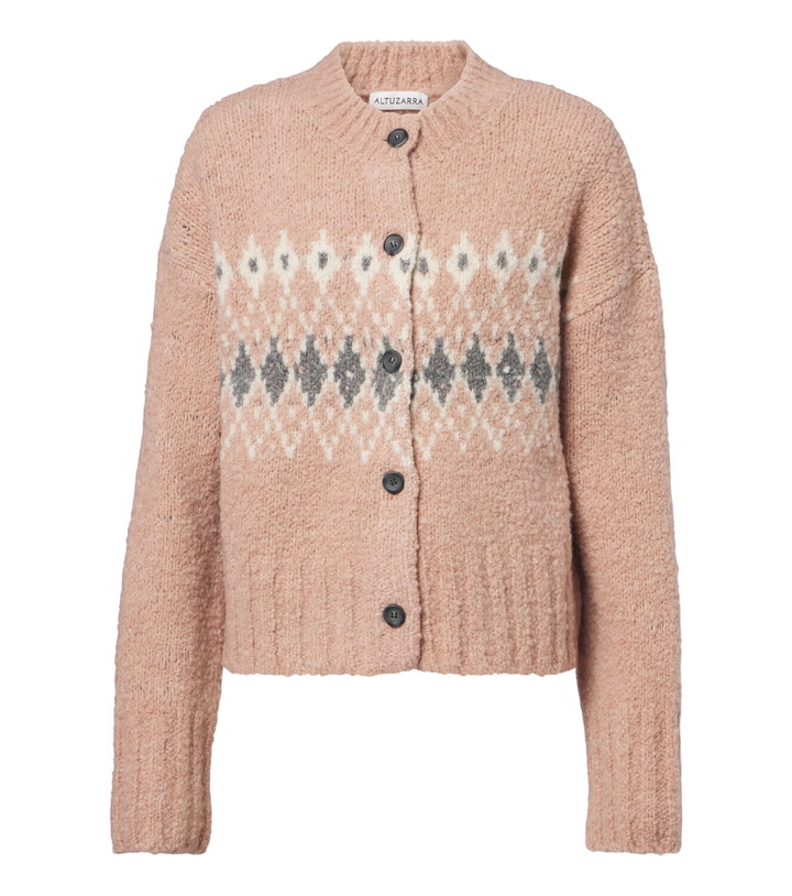 Photo: Altuzarra Haven Fair Isle wool cardigan
