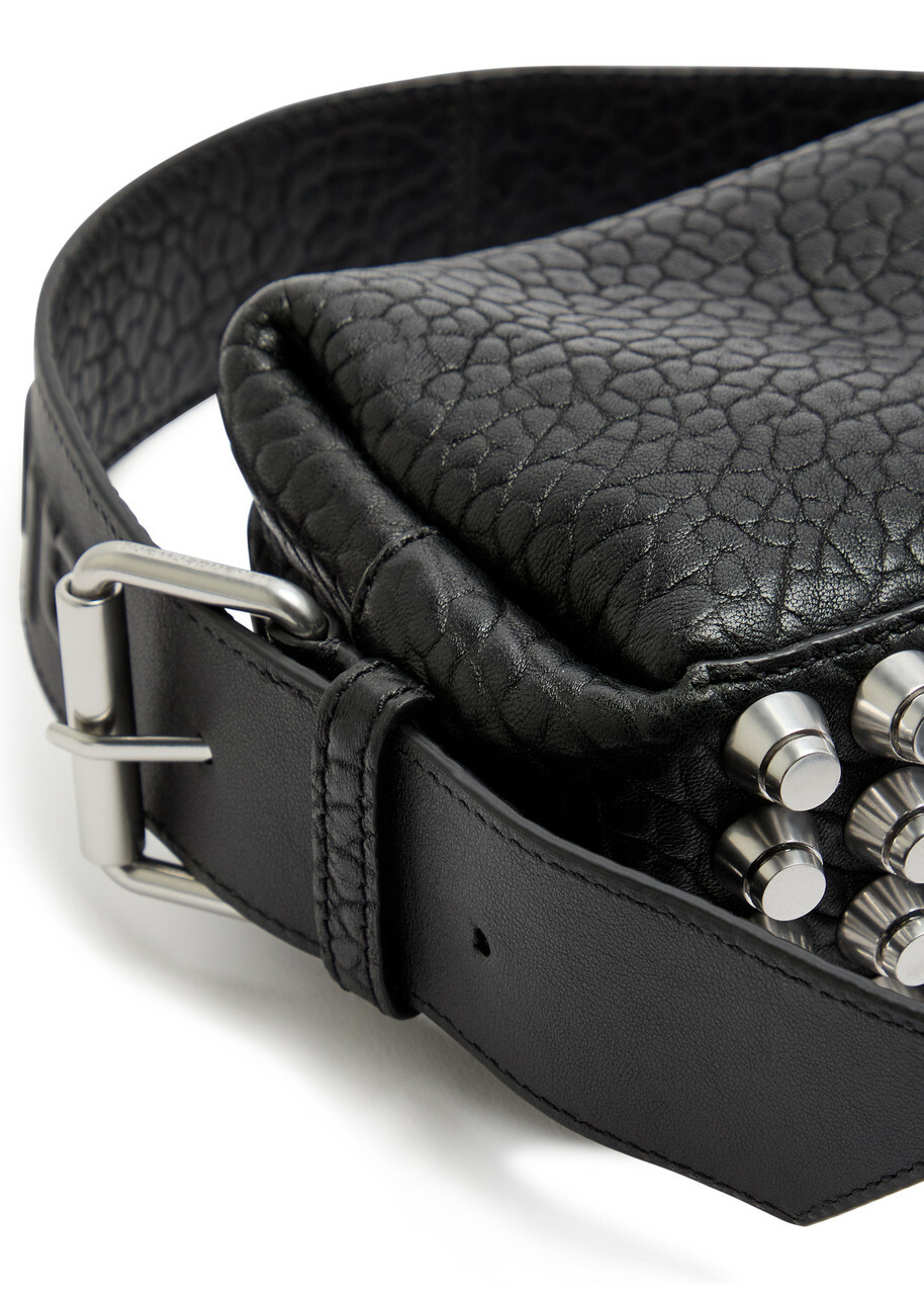 Alexander Wang Ricco Crocodile-effect Leather Shoulder bag - Black - One Size