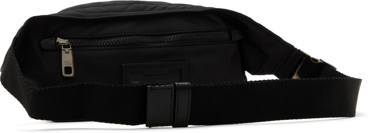 Dolce&Gabbana Black Small Nylon Belt Bag