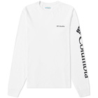 Columbia Men's Long Sleeve CSC Basic Logo T-Shirt in White