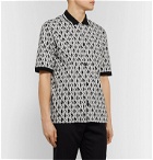 Dolce & Gabbana - Slim-Fit Logo-Print Cotton-Jersey Shirt - Black
