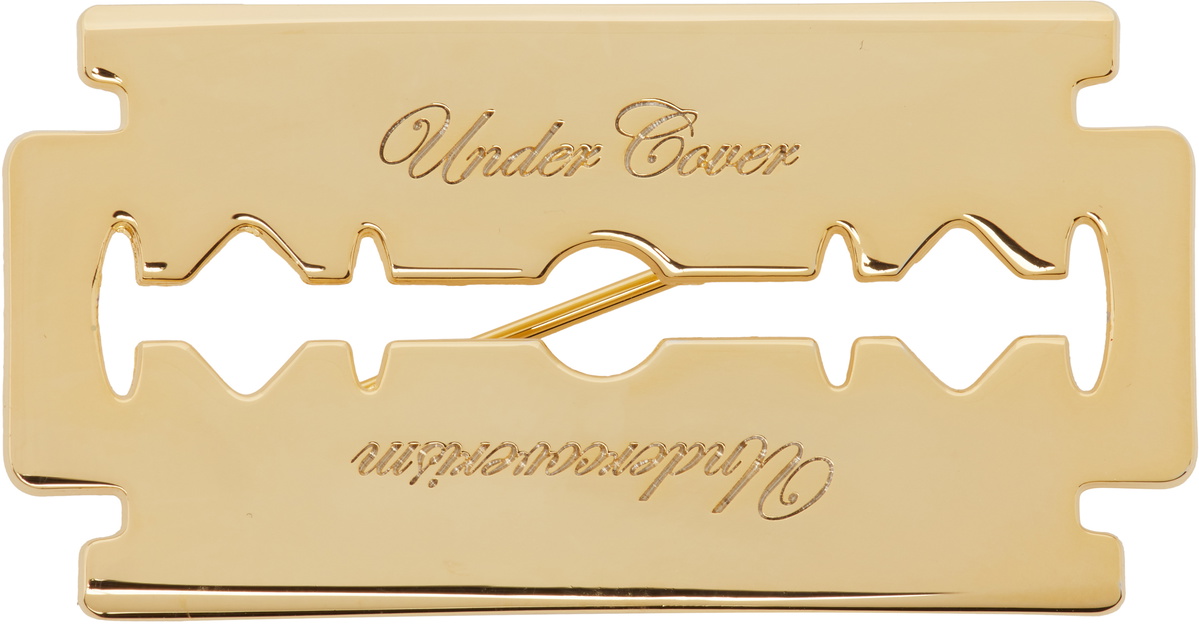 Undercover Razorblade UNDERCOVER Razor Blade Brooch Undercover