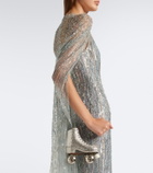 Judith Leiber Couture Roller Skate Roxie embellished clutch