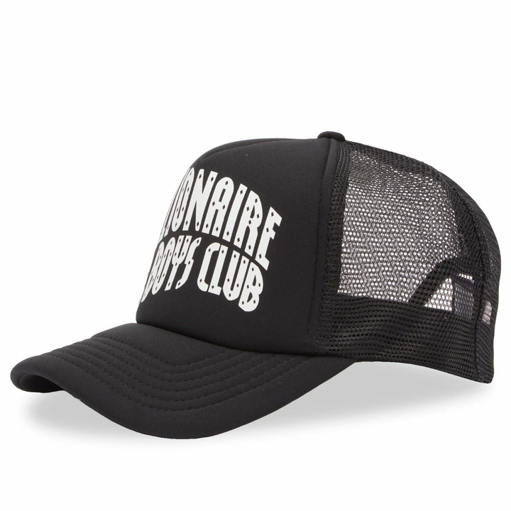 Photo: Billionaire Boys Club Men's Arch Logo Trucker Cap in Black 