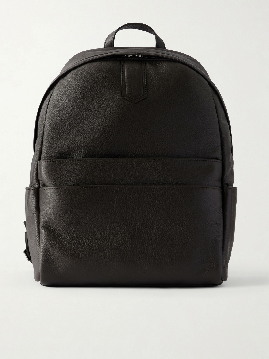 Canali - Full-Grain Leather Backpack