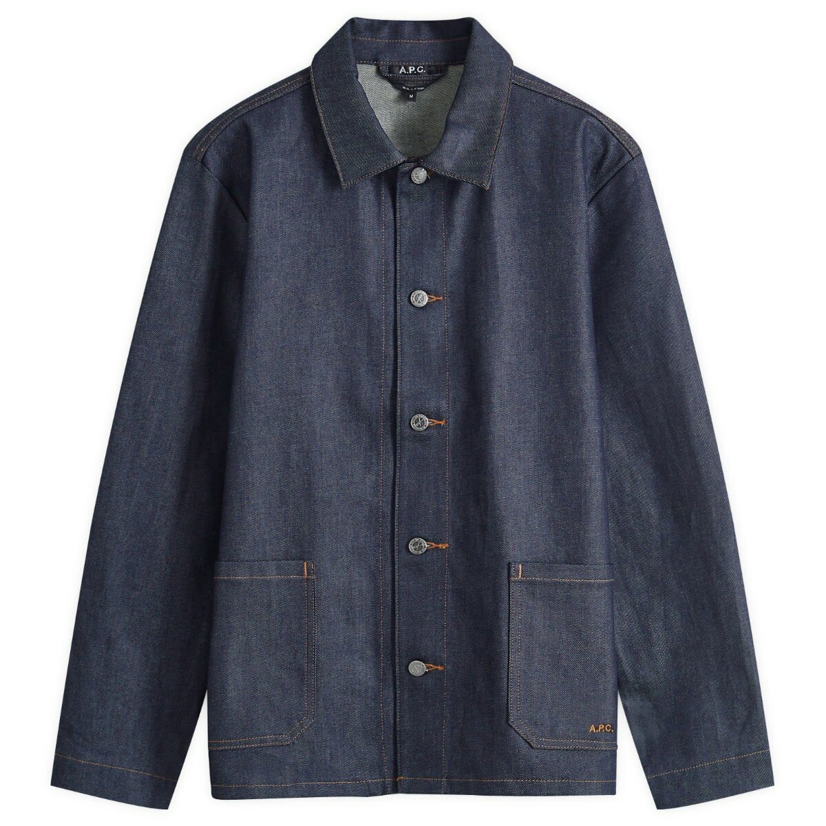 2019 A.P.C. hotsell Denim Quilt Jacket M