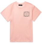 AMIRI - Printed Cotton-Jersey T-Shirt - Orange